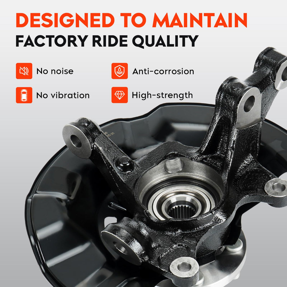 Aeagle wheel bearing hub assembly for Toyota Matrix 2009-2013 left side reduces wheel play