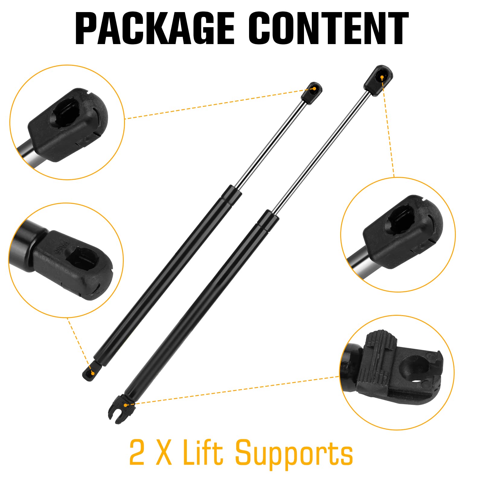 Aeagle window lift extended length 15.24 in for smoother raises.