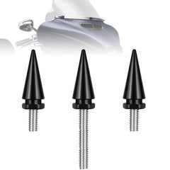 AEEAST windshield bolts securing Harley touring fairing with durable aluminum design.