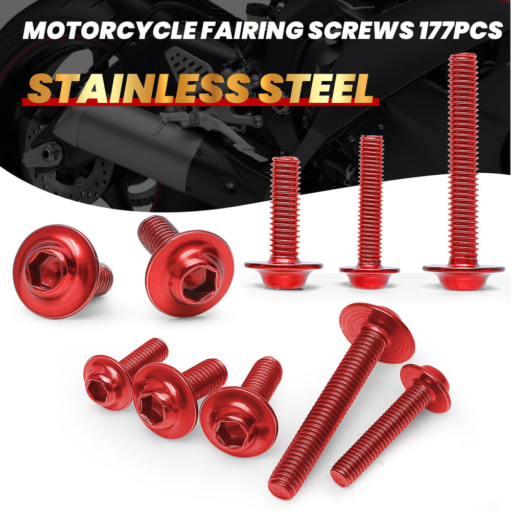AEEAST stainless steel bolts offer rust resistance for long-lasting fairing hardware.