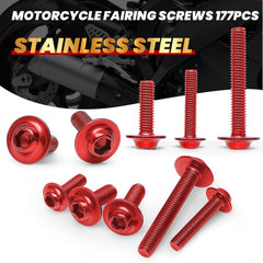AEEAST stainless steel bolts offer rust resistance for long-lasting fairing hardware.