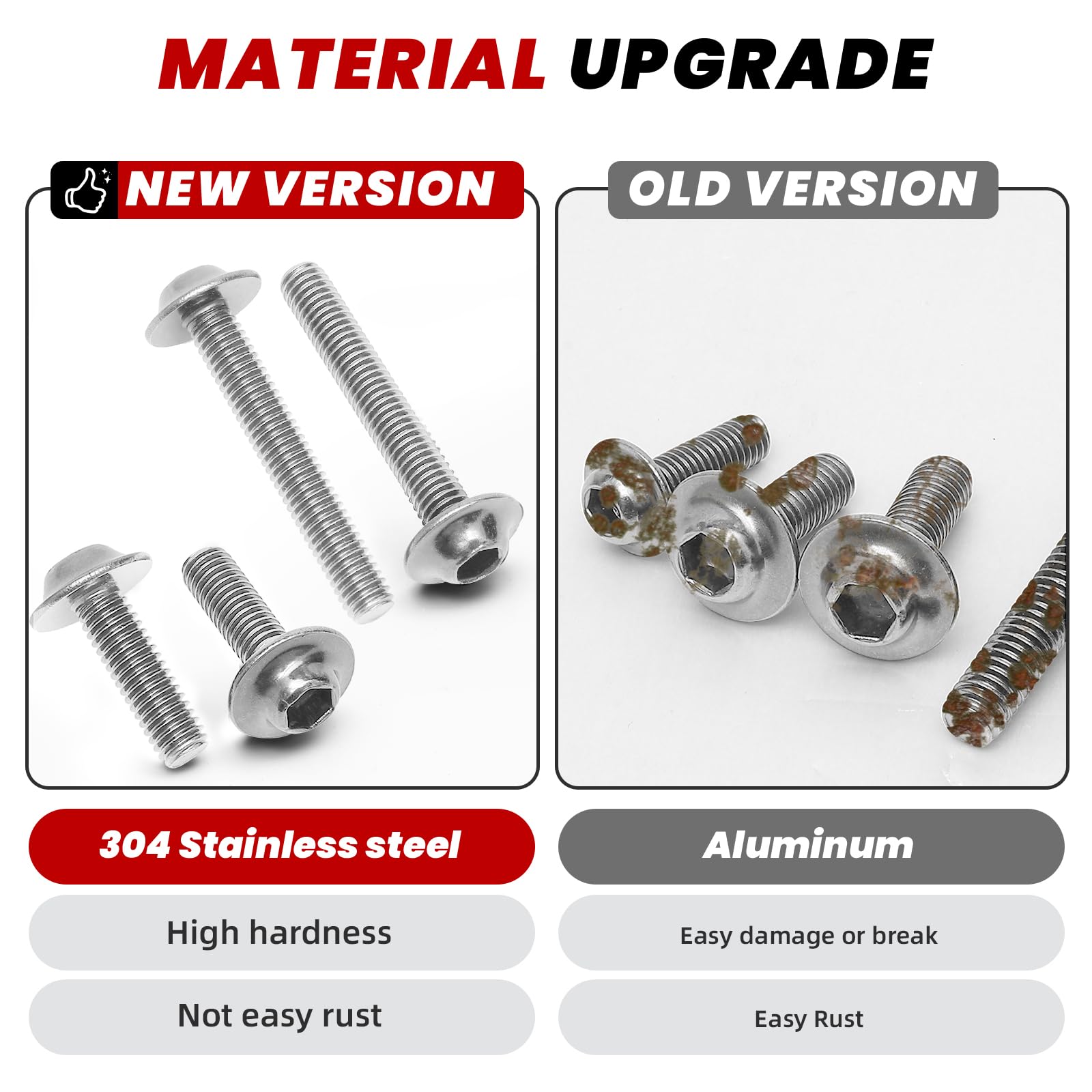 AEEAST universal-fit bolts suitable for many sportbikes and replacements
