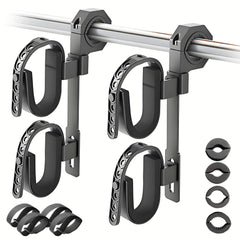 Aeloifft ATV gun rack with double-tier design for secure two-level storage.