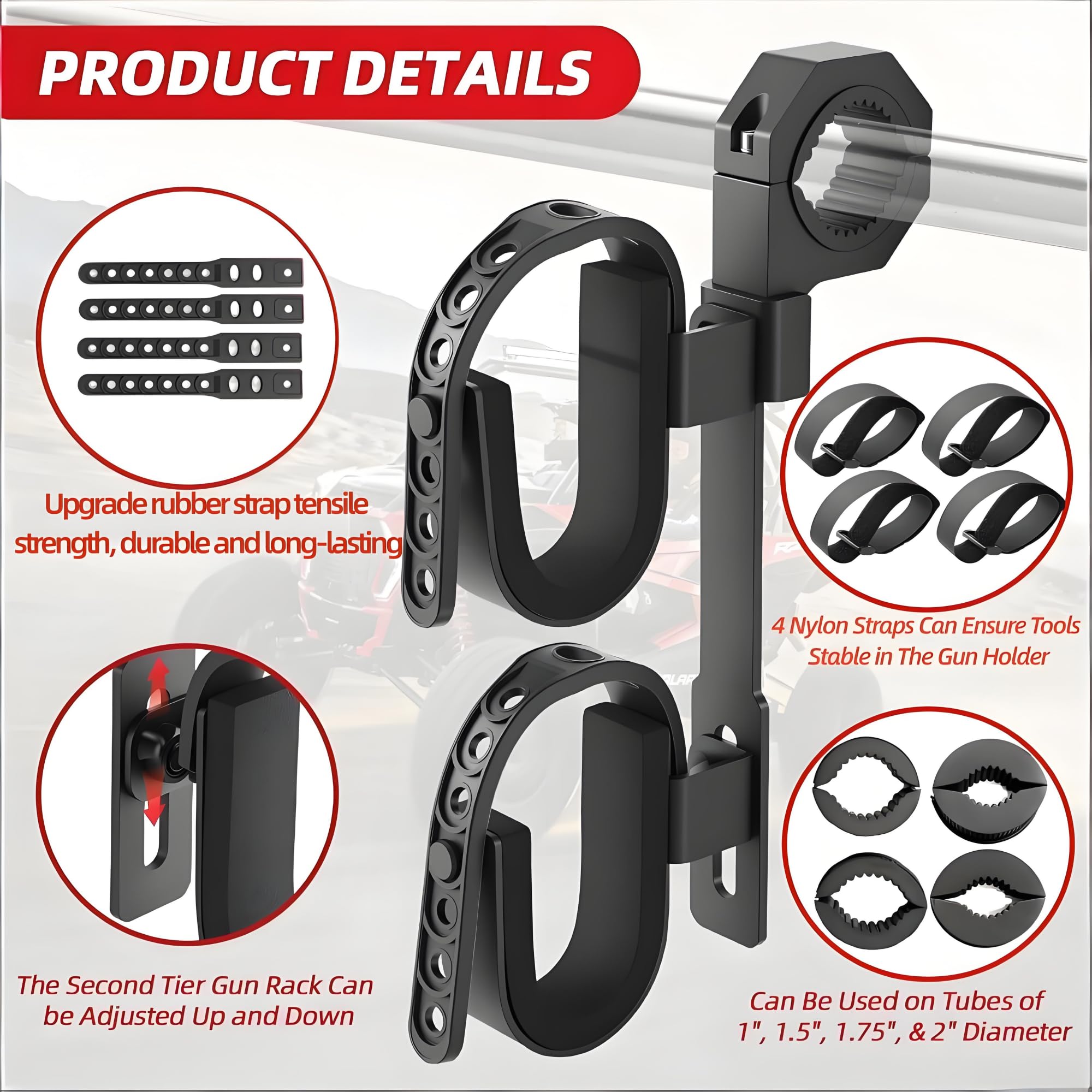 Aeloifft adjustable second tier for customizable tool height.