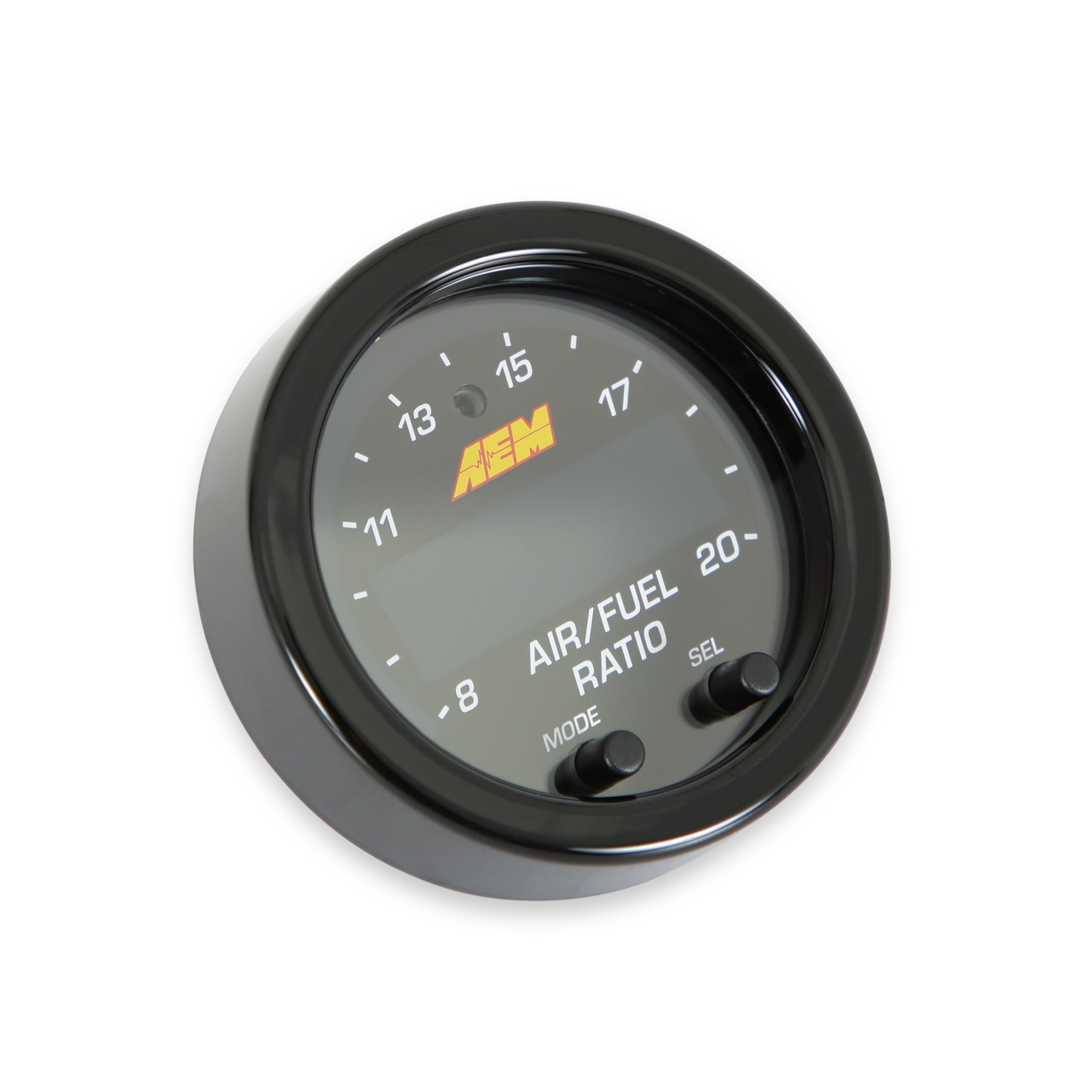 AEM X-Series gauge with multiple outputs for logging and control
