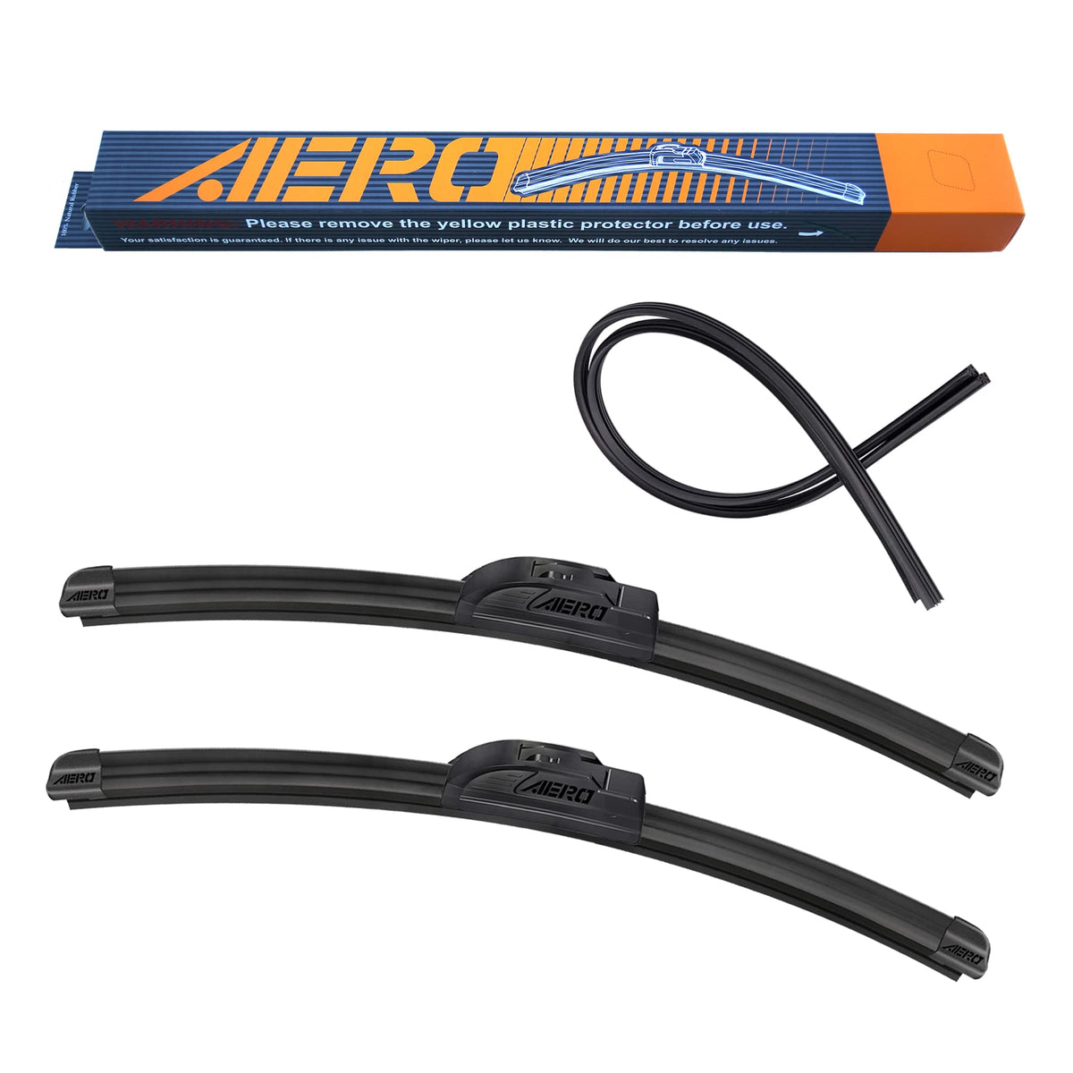 AERO Voyager 26/20 inch wipers front view for all-season visibility