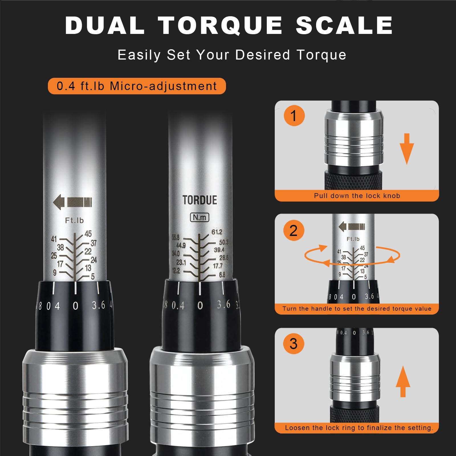 AEROFORCE torx sockets T25 and T40 simplify common fasteners.