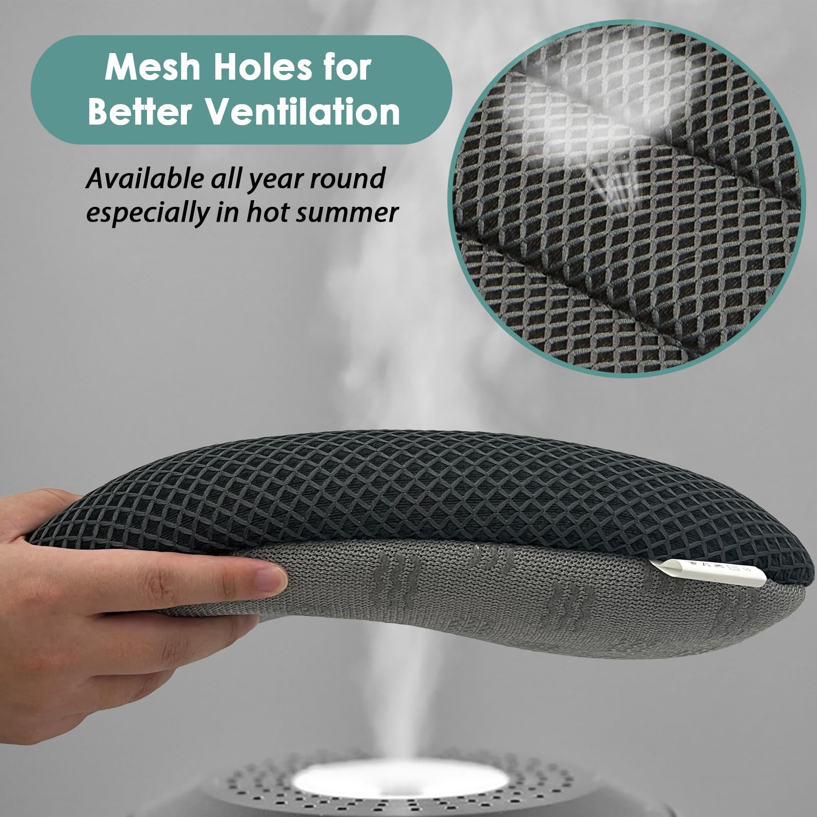 AEROiVi booster seat cushion bottom non-slip texture helps stay in place during drives.