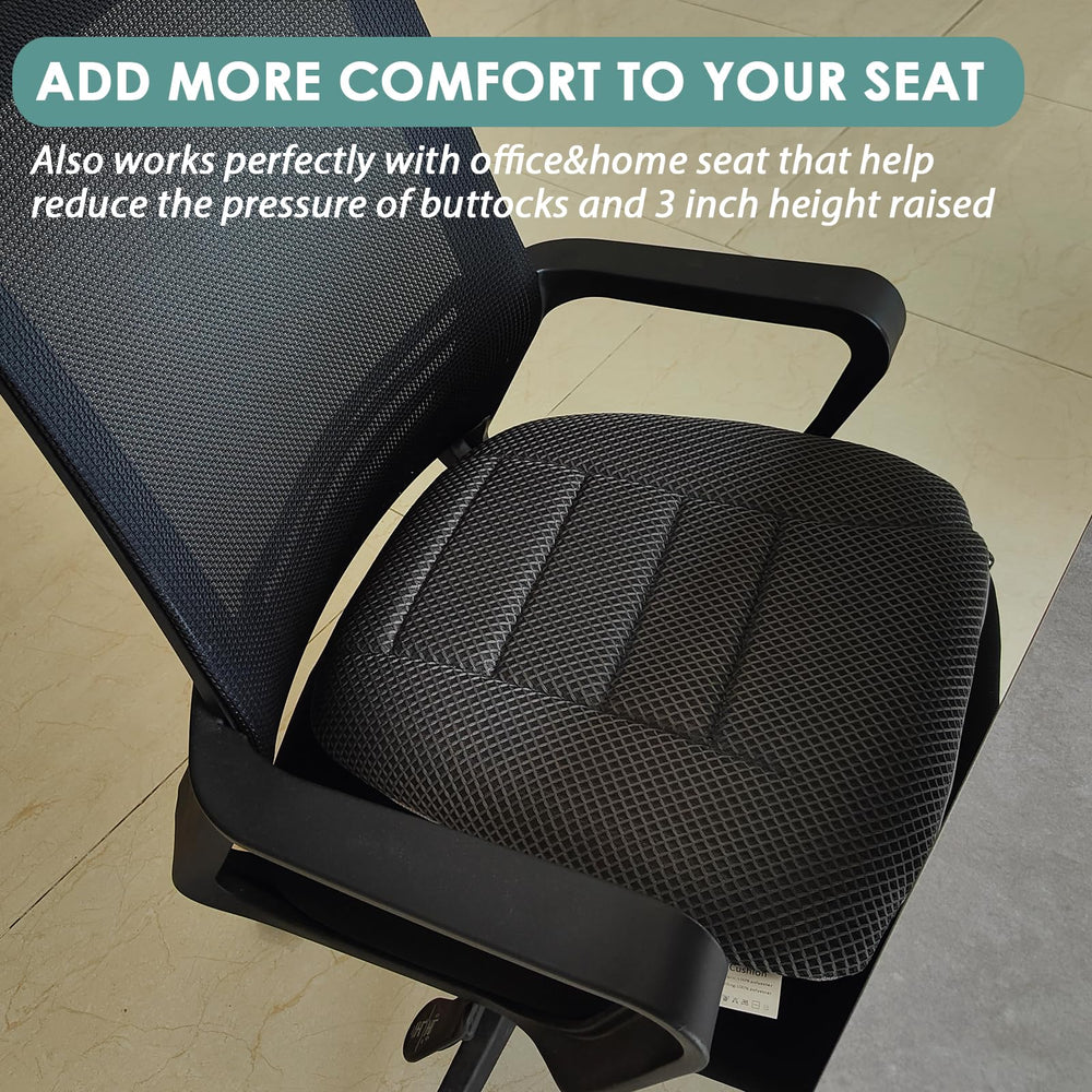 AEROiVi booster seat cushion is quick-dry and machine washable for easy maintenance.