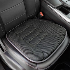 AEROiVi car seat cushion with breathable mesh improves airflow for cooler seating.