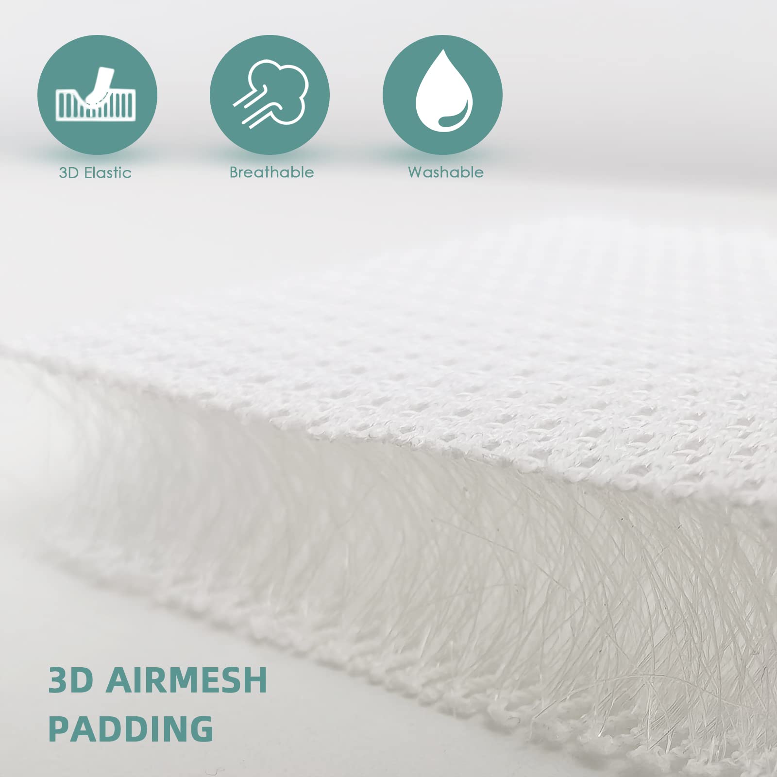 AEROiVi car cushion's silicone bottom grips seats for stable driving.