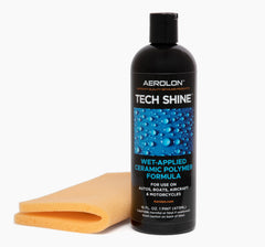 Aerolon Tech Shine bottle pour shows quick five-minute application for cars