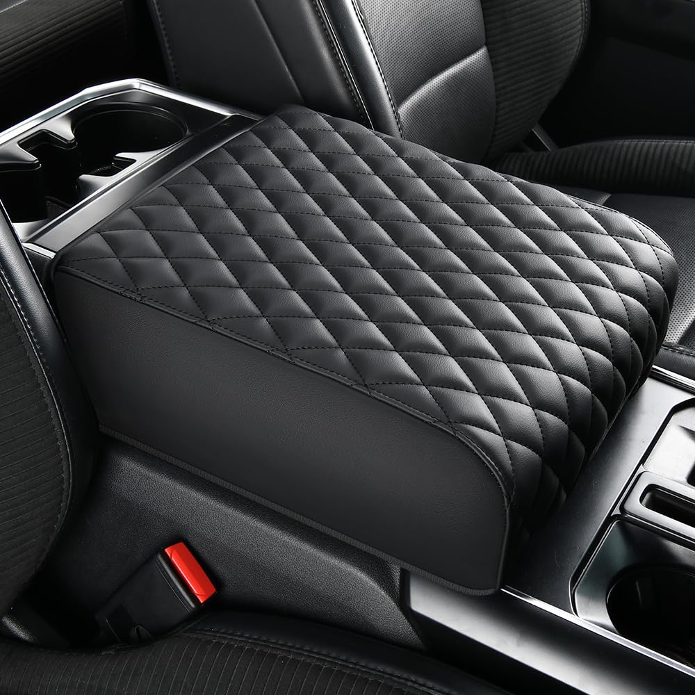 Aerovia F150 center console cover with spill protection on the work surface