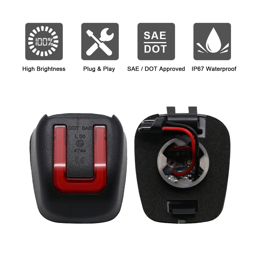 Aexploer two-pack license plate lights for convenient replacements