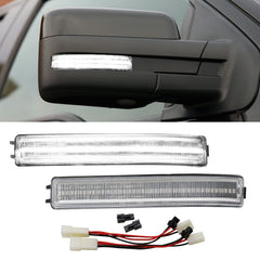 Aexploer side mirror lights LED for F-150 signaling clearly