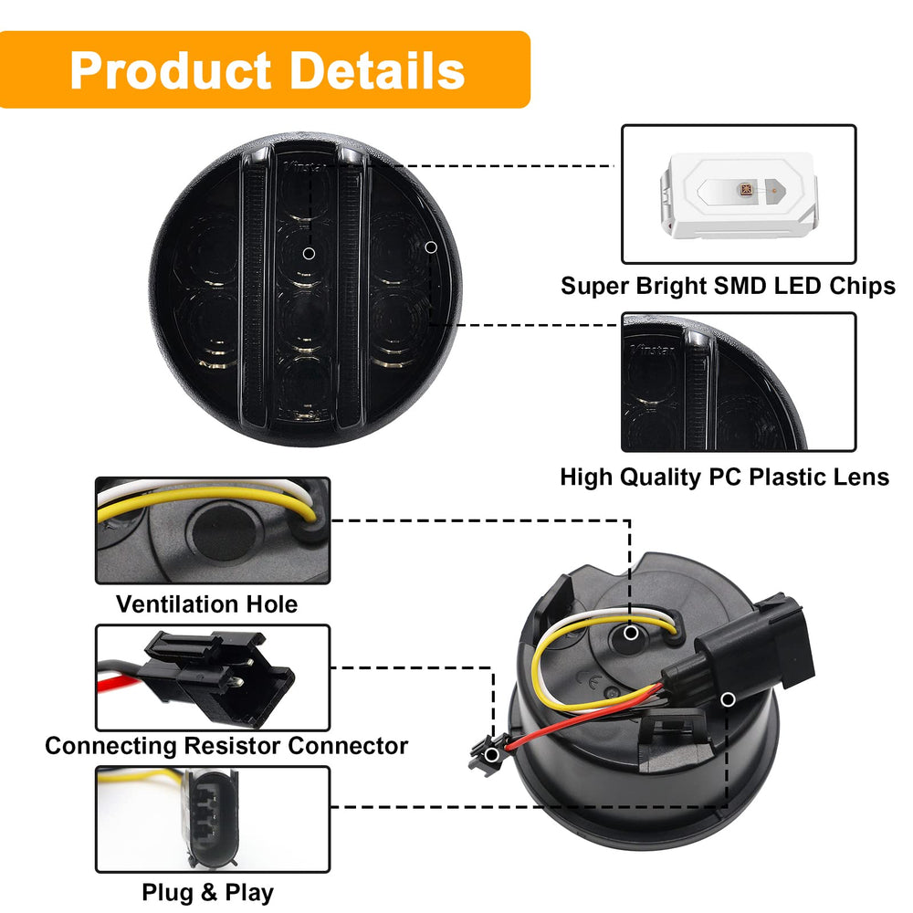 Aexploer easy-install LED lights simplify upgrading without extensive wiring