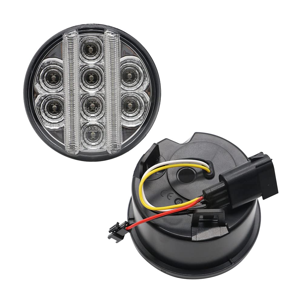 Aexploer Wrangler JK easy-install LED lights with resistor included.