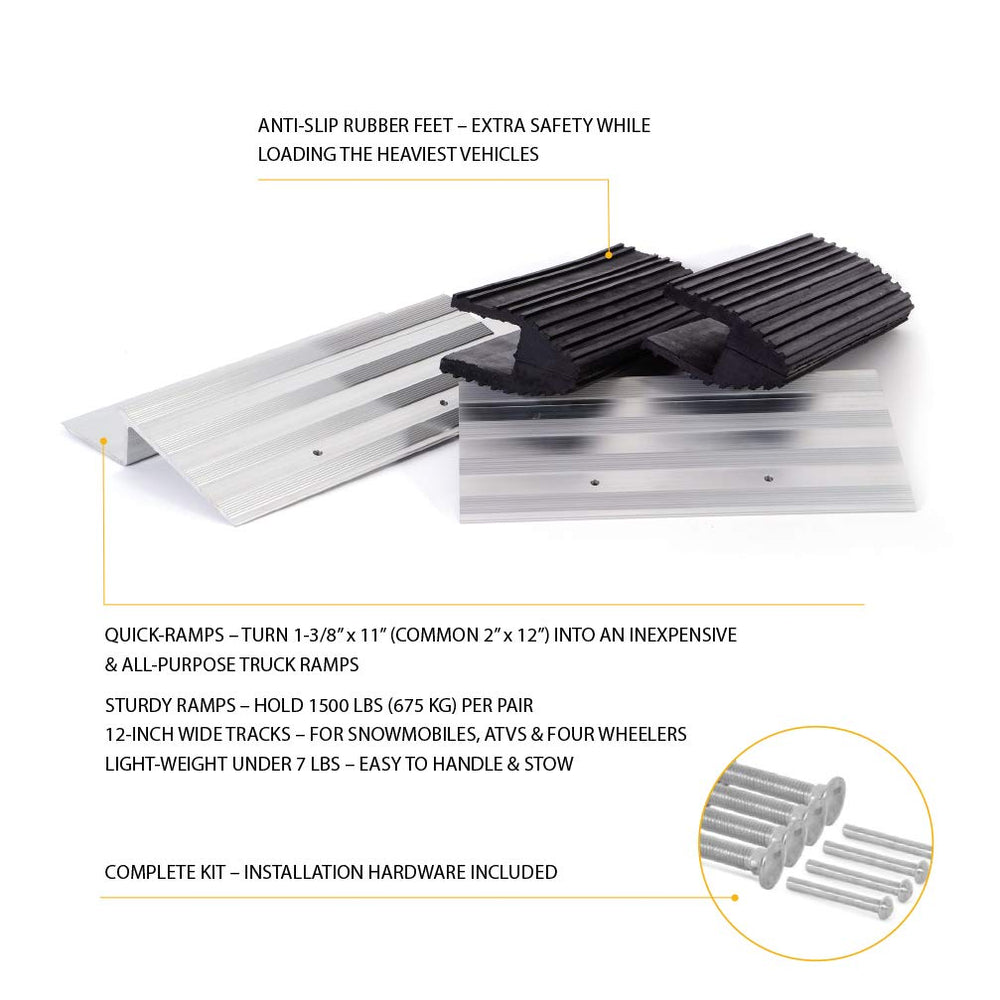 AFA Tooling ramp-kit bracket attachment demonstrates quick, secure assembly