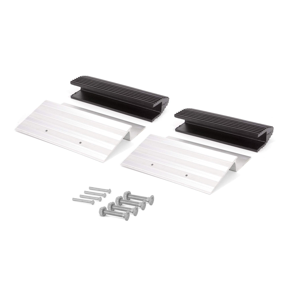 AFA Tooling truck ramp kit side profile showing sturdy brackets for safe loading