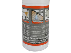 Applying the cleaner to a Pro Dry S filter to break down dirt