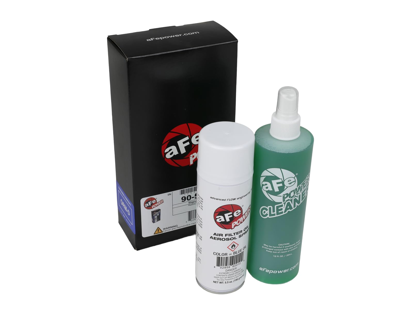 aFe Power MagnumFLOW aerosol blue cleaner for air filter cleaning