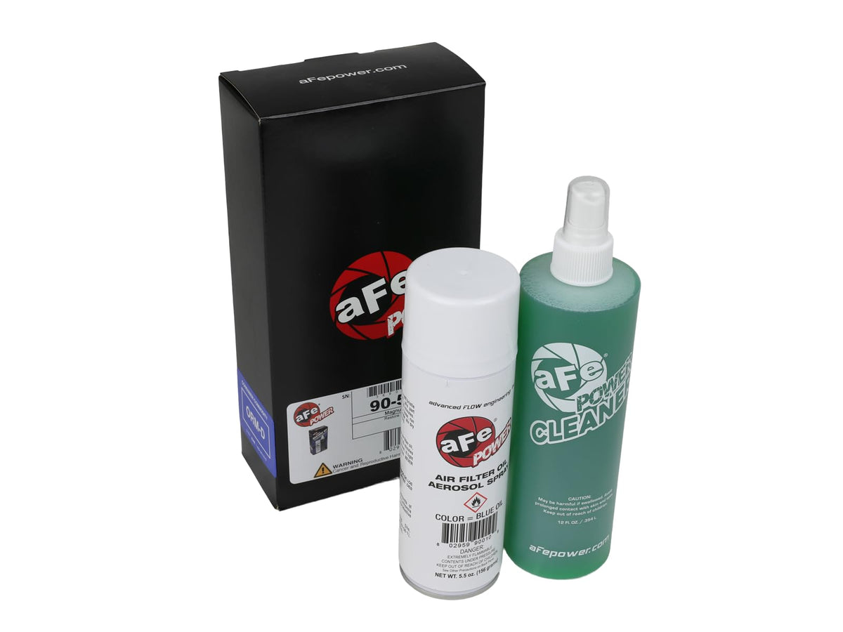 aFe Power MagnumFLOW aerosol blue cleaner for air filter cleaning