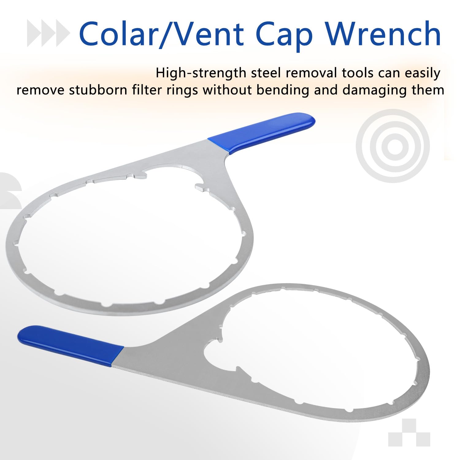 AFEISOL 6-inch wrench in hand demonstrates non-slip blue handle for safe grip.