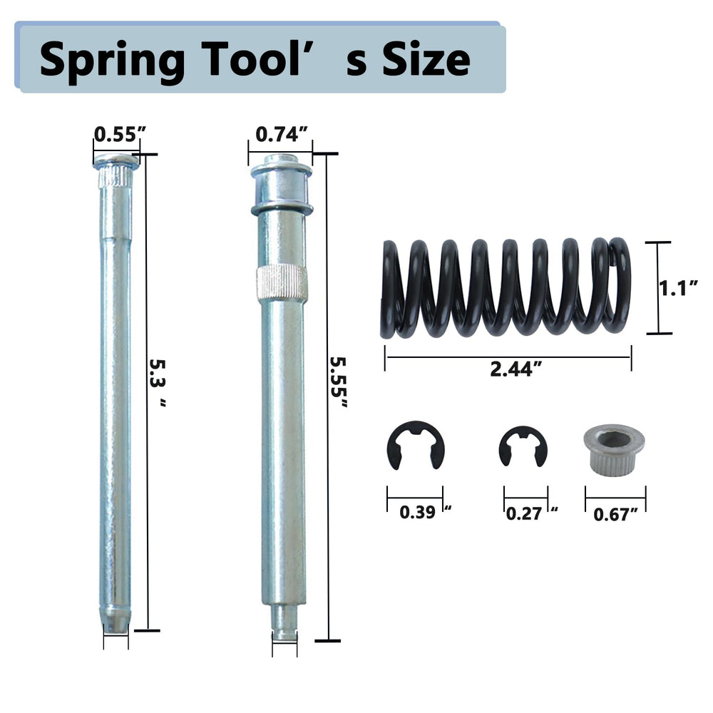 AFEISOL door hinge bushing set for durable pivots and quiet doors