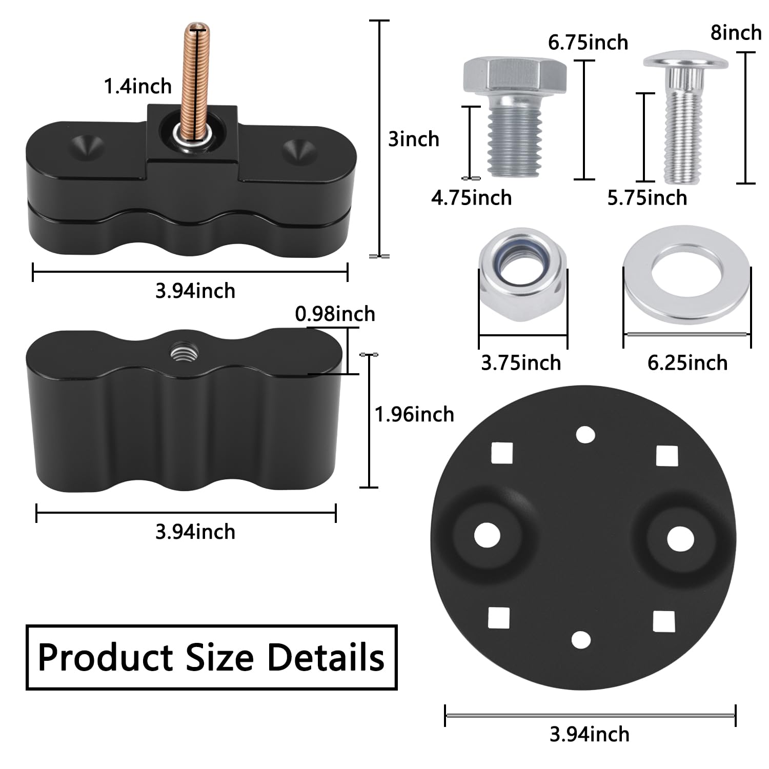 AFEISOL RX-LOX-PM DLX handle provides extra tightening force for security.