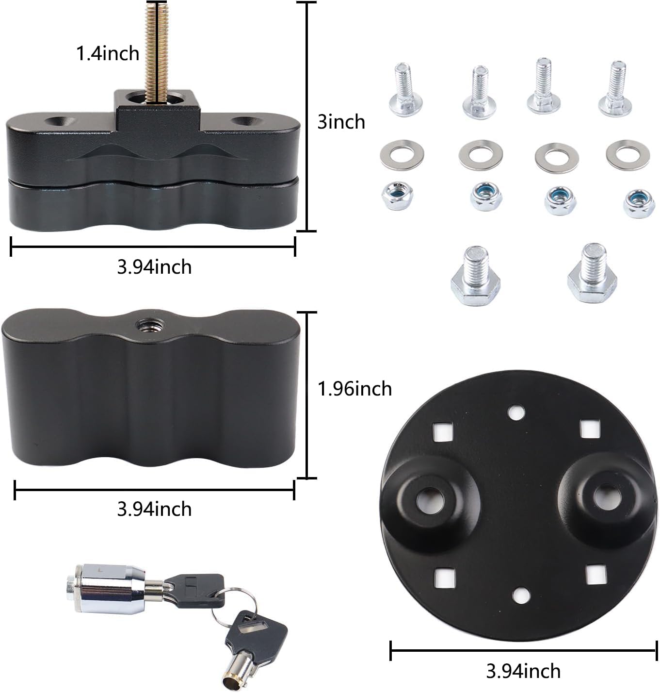 AFEISOL RX-LOX-PM with keys lock provides stable locking