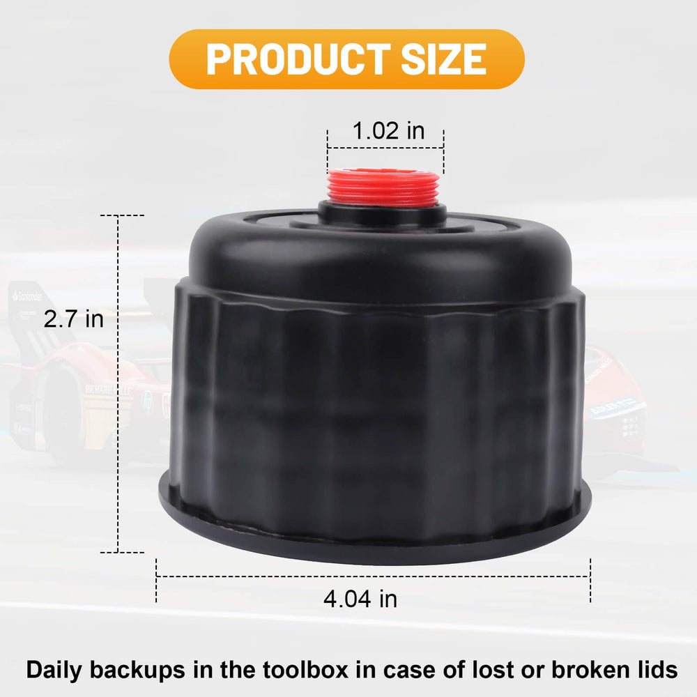 AFZZ 3042 replacement cap side view, easy emergency swap
