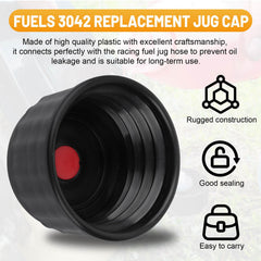 AFZZ 5-gallon cap with internal gasket for reliable seal during transport