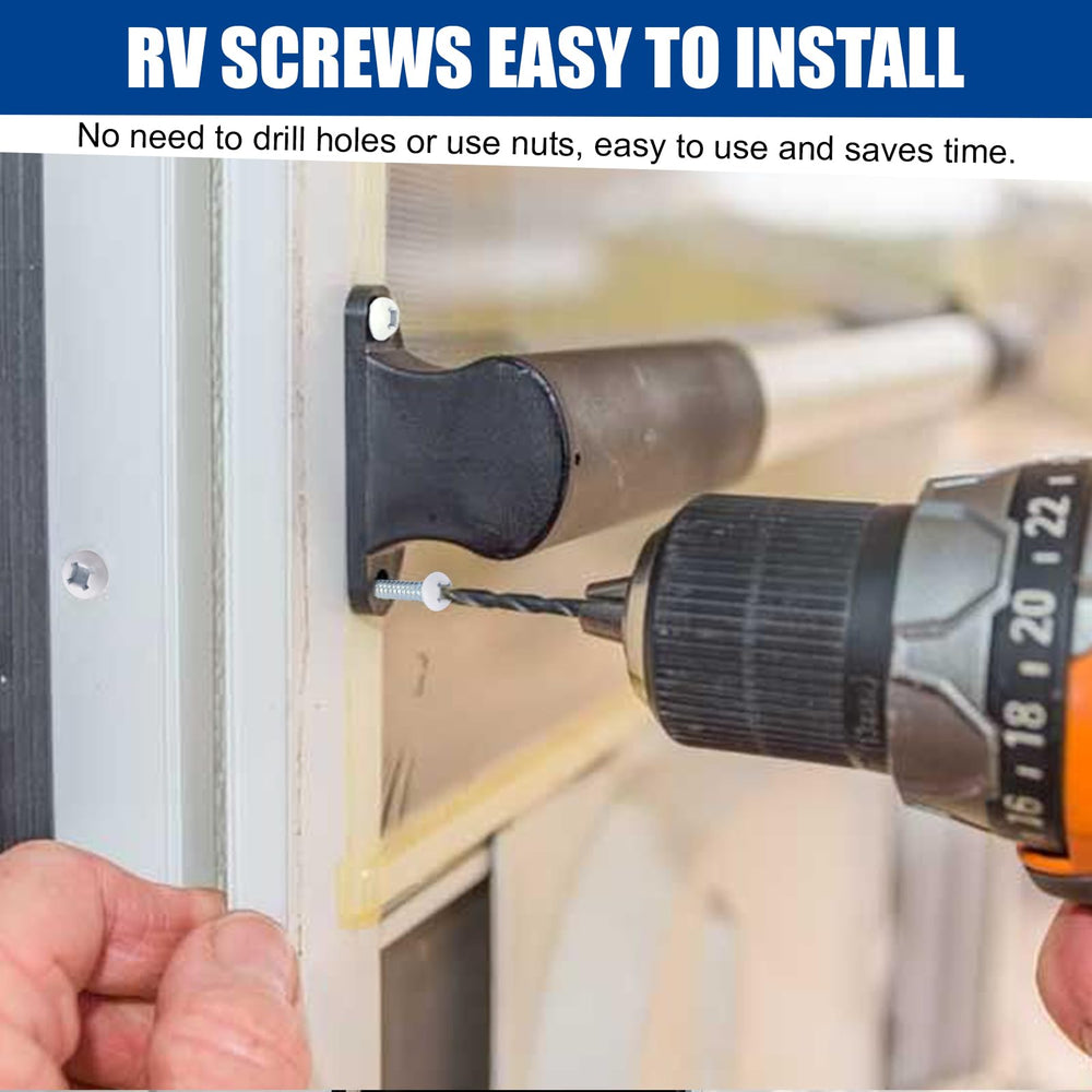 AFZZ screws galvanized finish shown on metal surface for rugged exterior use