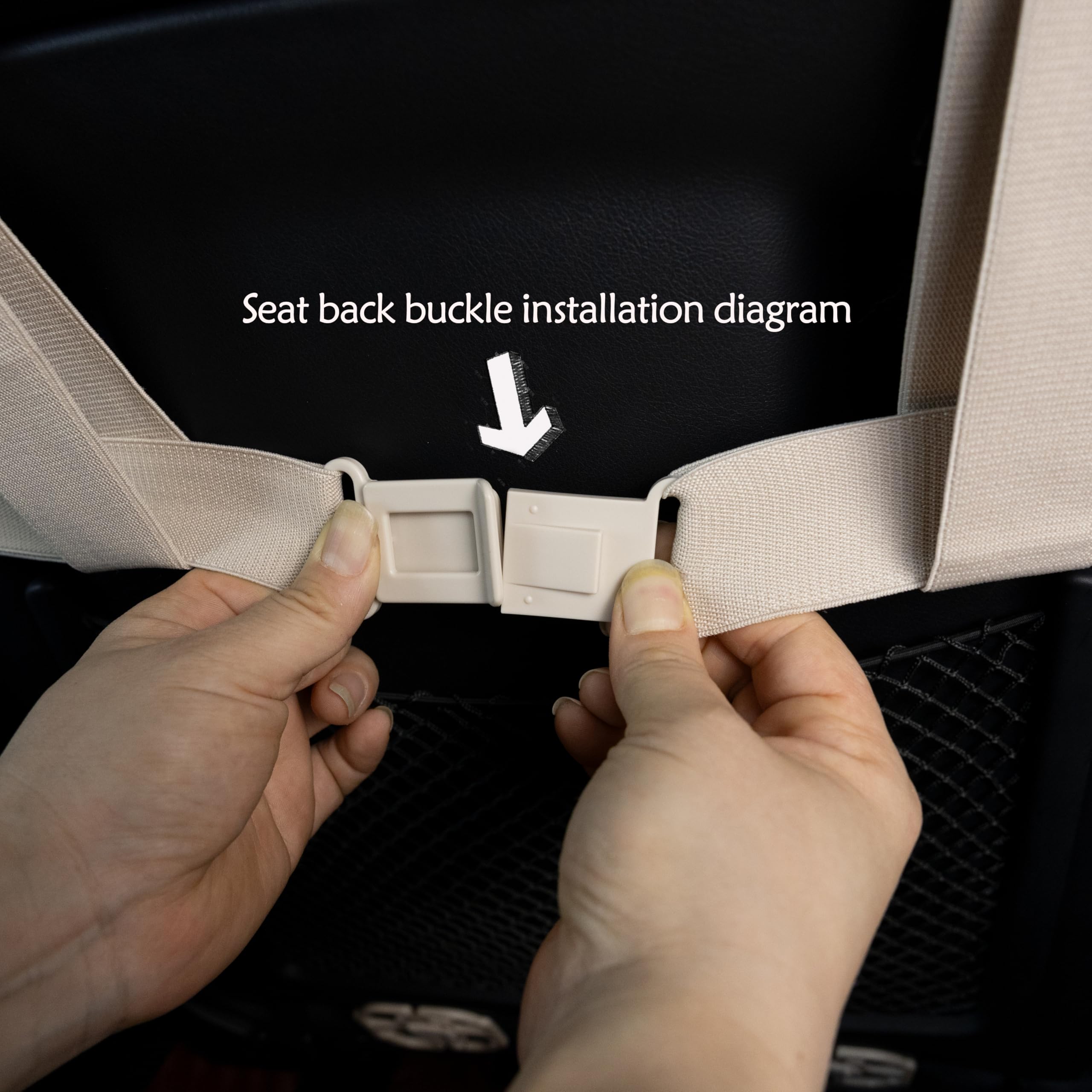 AGFNGE lumbar-support wool seat cushion enhances back comfort.