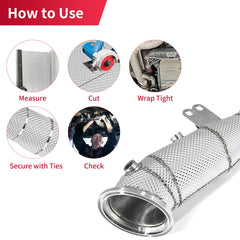 AggSound stainless steel ties enable quick, secure installation