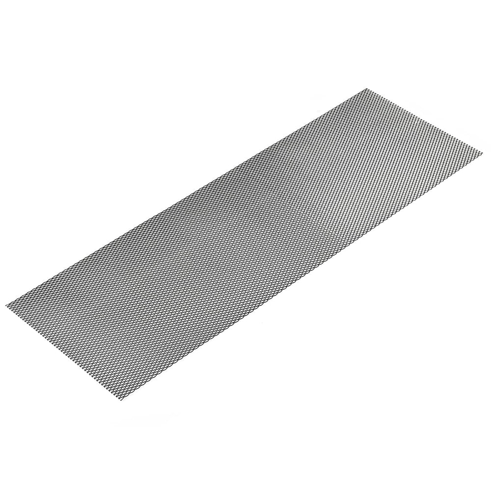 AggAuto racing-inspired grille mesh adds sleek look while protecting components.