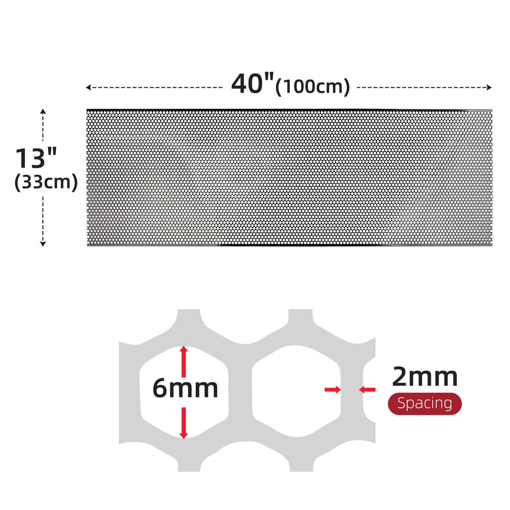 AggAuto aluminium honeycomb 6mm-2mm mesh shows corrosion resistance and durability