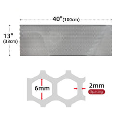 AggAuto aluminium honeycomb 6mm-2mm mesh shows corrosion resistance and durability