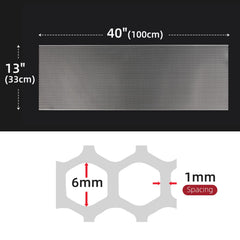 AggAuto aluminum alloy grille showing corrosion resistance