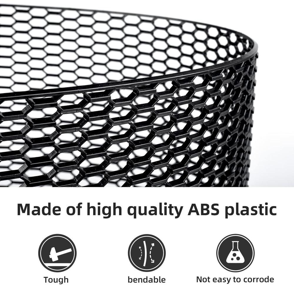 AggAuto DIY cuttable grille mesh adapts to bumper, hood vent, and openings.
