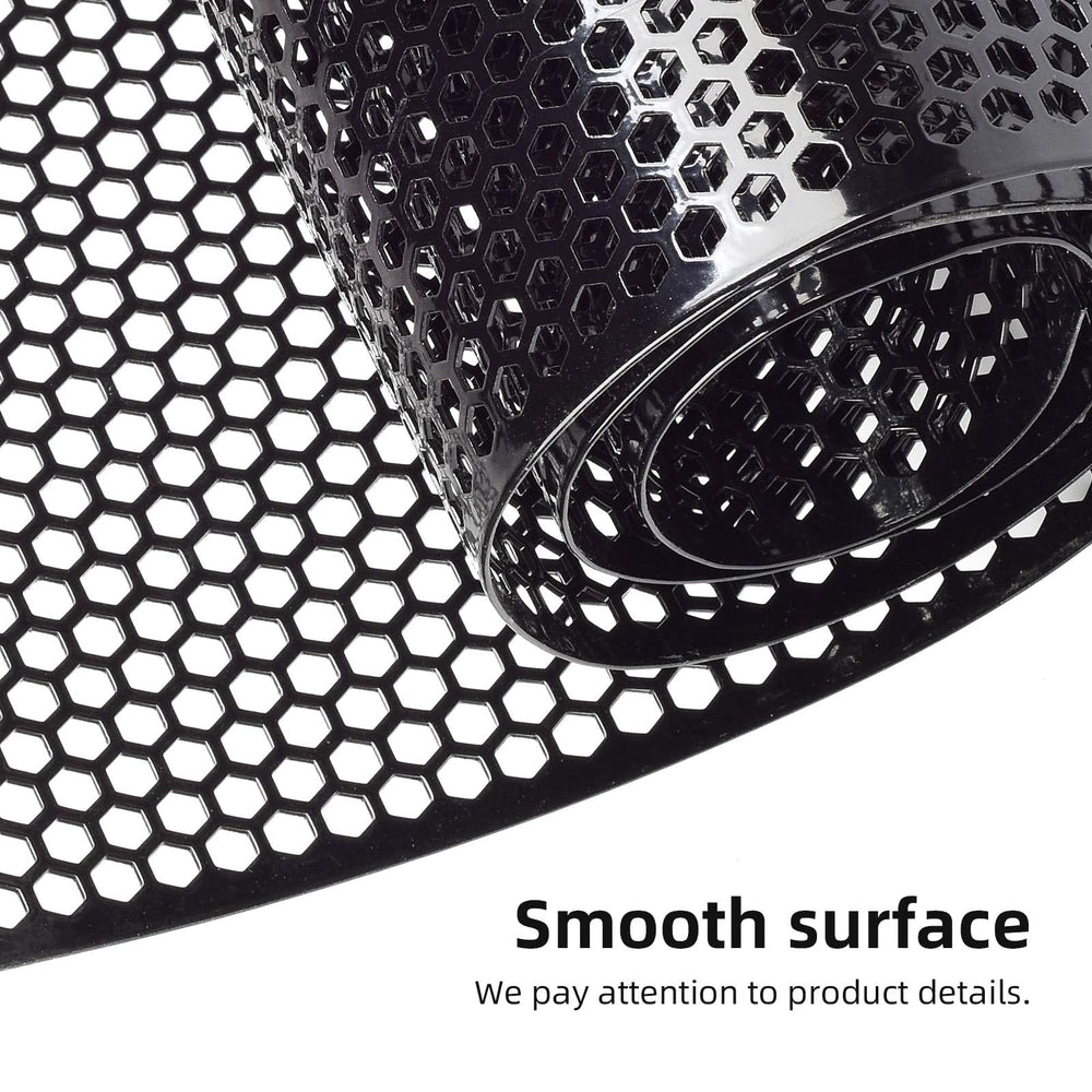 AggAuto durable aluminium alloy grid allows flexible hood vent shaping