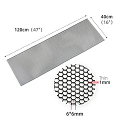 AggAuto truck bumper vent mesh for bumper protection and easy customization