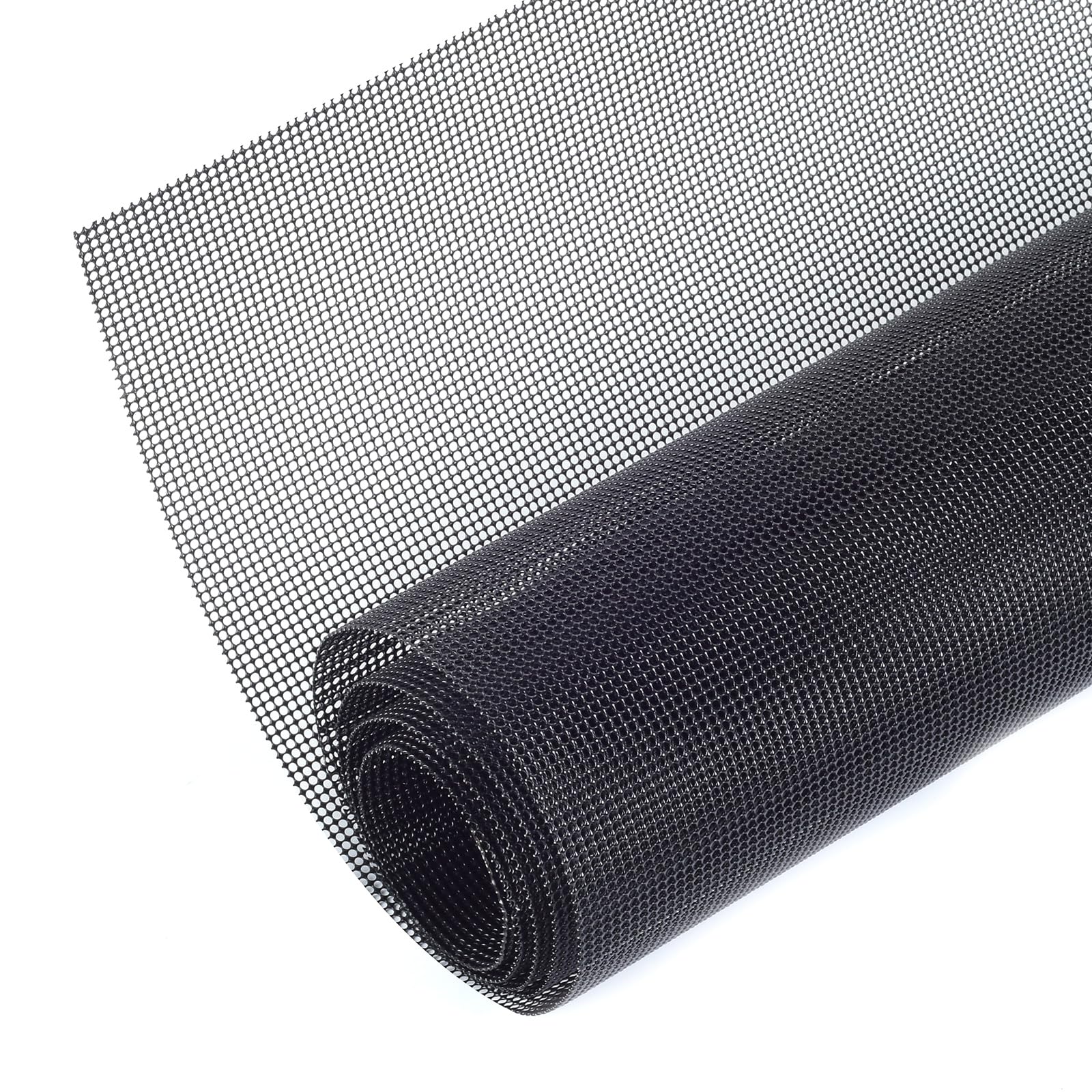 AggAuto universal car grill mesh front view shows protective bumper insert