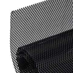 AggAuto universal grill mesh 40x13 in black shields radiator from debris