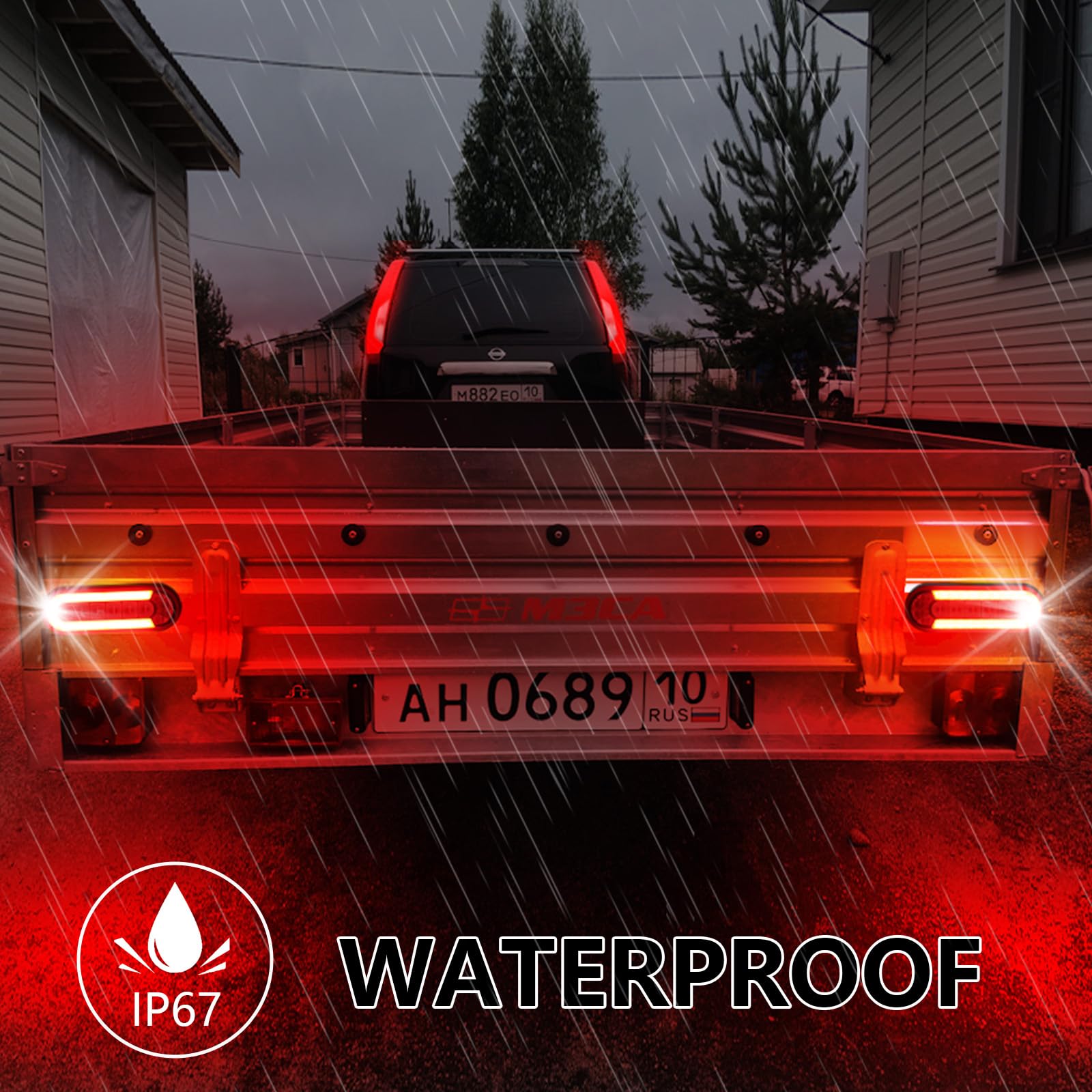 Agrieyes unique optics for clear trailer signaling on the road
