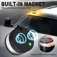 Agrieyes 32 LED chips deliver bright, crisp warning signals day and night.