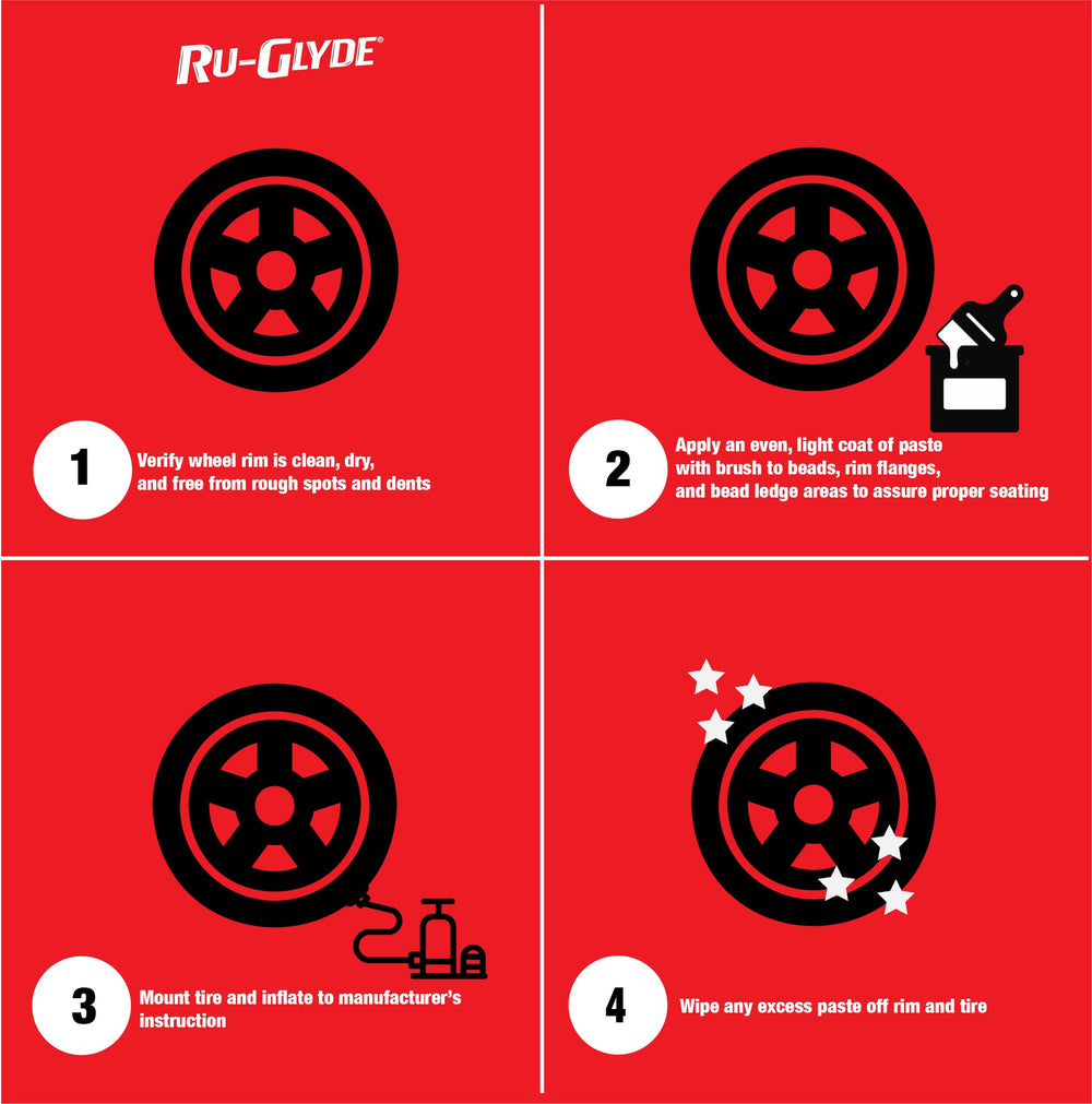 AGS Ru-Glyde suitable for all-terrain tires during mounting