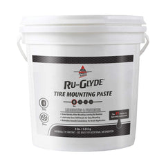 AGS Ru-Glyde paste beads seating on alloy wheel for smooth mounting