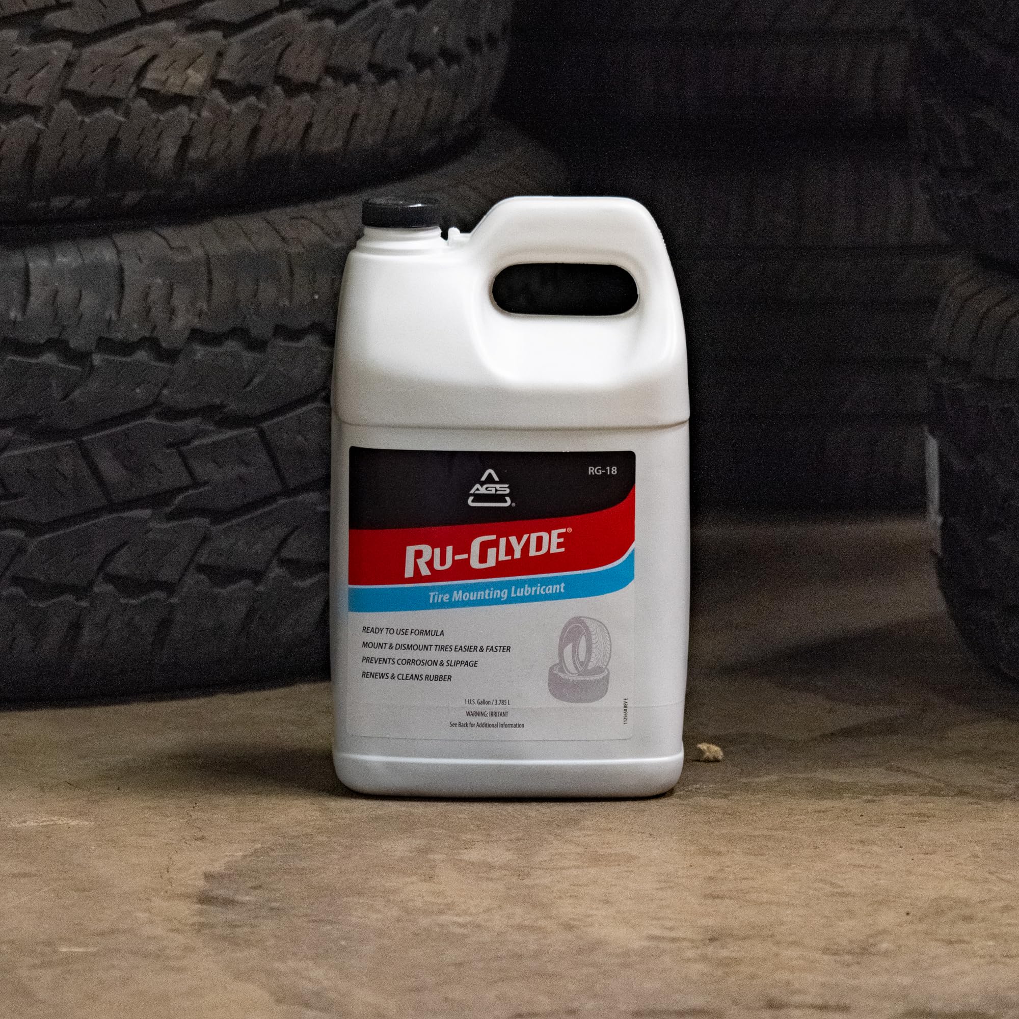 AGS Ru-Glyde prevents rim rust with a clean, dry finish.
