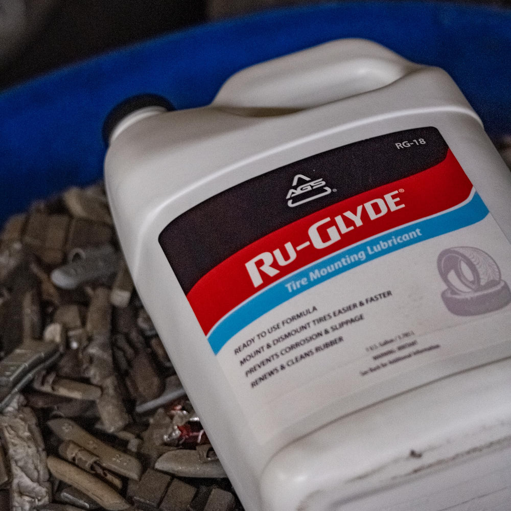 AGS Ru-Glyde rejuvenates aged rubber, restoring flexibility and appearance.